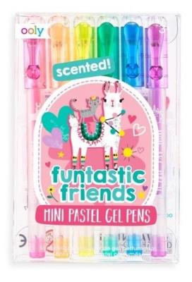 Długopisy żelowe Fantastyczni Przyjaciele 6szt. Wydawca: Kolorowe Baloniki. SmakLiter.pl Opakowanie Długopisy żelowe Fantastyczni Przyjaciele 6szt