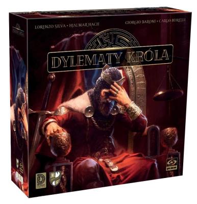 Dylematy króla. Wydawca: GALAKTA. SmakLiter.pl Opakowanie Dylematy króla