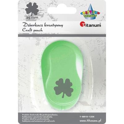 Opakowanie Dziurkacz z motywem Koniczynka czterolistna 25mm