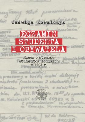 Okładka książki Egzamin studenta i obywatela