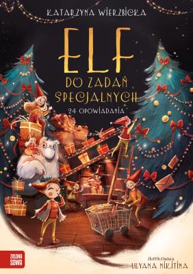 Elf do zadań specjalnych. Autor: Wierzbicka Katarzyna. SmakLiter.pl Okładka książki Elf do zadań specjalnych