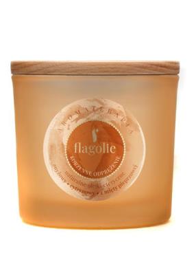 Flagolie Sojowa świeca cynamonowe odświeżenie 170g. Producent: Flagolie. SmakLiter.pl Zdjęcie produktu Flagolie Sojowa świeca cynamonowe odświeżenie 170g