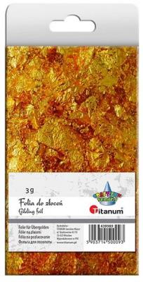 Opakowanie Folia do złoceń złota w płatkach 3g