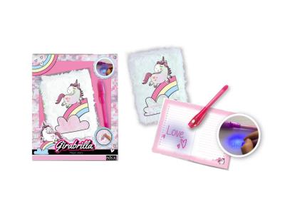 Girabrilla Jednorożec magiczny pamiętnik. Wydawca: Russell. SmakLiter.pl Opakowanie Girabrilla Jednorożec magiczny pamiętnik