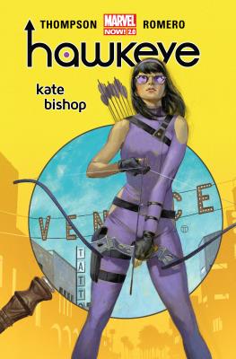 Hawkeye. Kate Bishop. Autor: Kelly Thompson. SmakLiter.pl Okładka książki Hawkeye. Kate Bishop