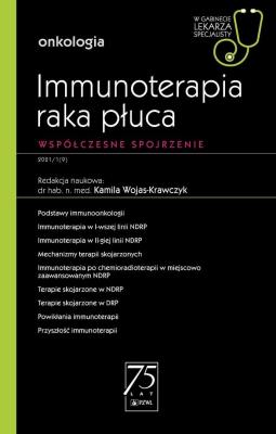 Okładka książki Immunoterapia raka płuca W gabinecie lekarza specjalisty