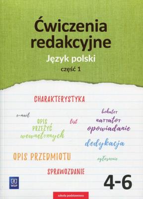 Okładka książki J.Polski SP 4-6 Ćwiczenia redakcyjne cz.1 WSiP