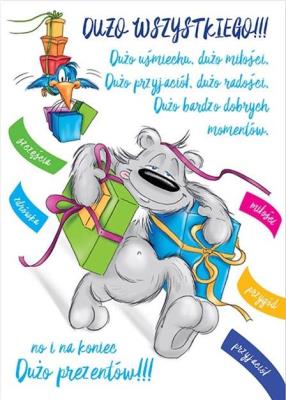 Opakowanie Karnet Happy B6 + koperta wzór nr 11