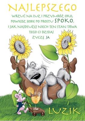 Karnet Happy B6 + koperta wzór nr 15. Wydawca: STAMP. SmakLiter.pl Opakowanie Karnet Happy B6 + koperta wzór nr 15