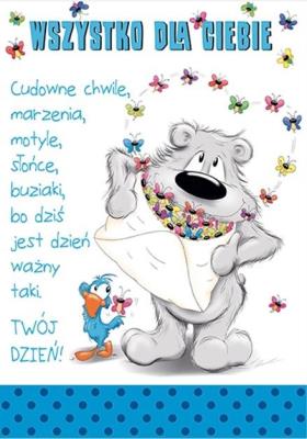 Karnet Happy B6 + koperta wzór nr 18. Wydawca: STAMP. SmakLiter.pl Opakowanie Karnet Happy B6 + koperta wzór nr 18