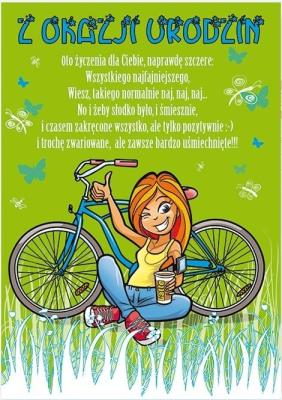 Opakowanie Karnet Young B6 + koperta wzór nr 21 Urodziny