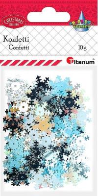 Opakowanie Konfetti płatki śniegu 10g