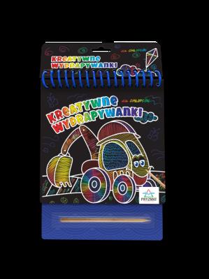 Okładka książki Kreatywne wydrapywanki. Dla chłopców