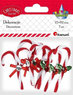 Opakowanie Laseczki cukrowe chenilowe 7szt