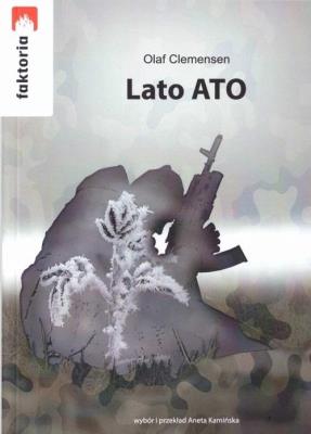 Lato ATO. Autor: Olaf Clemensen. SmakLiter.pl Okładka książki Lato ATO