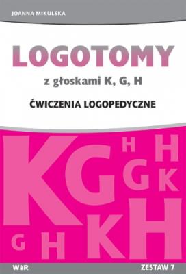 Okładka książki Logotomy z głoskami K,G.H
