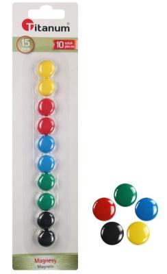 Opakowanie Magnesy do tablic 15mm 10szt