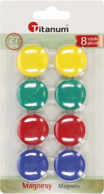 Opakowanie Magnesy do tablic 27mm 8szt
