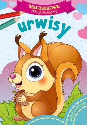 Maluszkowe malowanie. Urwisy. Autor: WYDAWNICTWO SKRZAT. SmakLiter.pl Okładka książki Maluszkowe malowanie. Urwisy