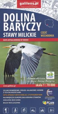 Okładka książki Mapa - Dolina Baryczy cz.wschodnia 1:70 000 w.2018