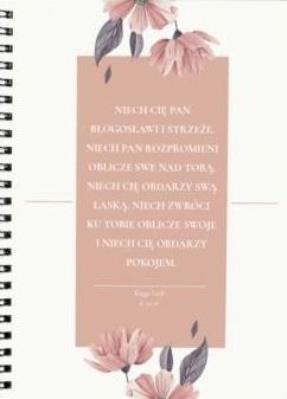 Opakowanie Mój dziennik - Błogosławieństwo kwiat