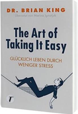 Na luzie. Autor: dr Brian King. SmakLiter.pl Okładka książki Na luzie