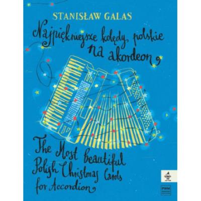 Okładka książki Najpiękniejsze kolędy polskie na akordeon (wydanie 2020)