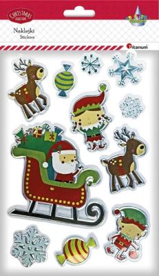 Opakowanie Naklejki foliowe Boże Narodzenie