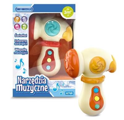 Opakowanie Narzędzia muzyczne Młotek E-Edu mix