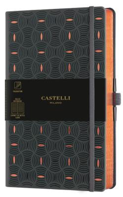 Opakowanie Notatnik 13x21cm linia Castelli Copper Rice