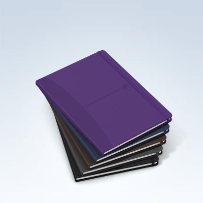 Okładka książki Notatnik Oxford Signature A5 80k linia ciemne kolory