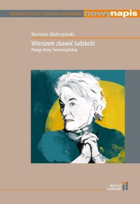 Nowy napis Wierszem zbawić ludzkość. Autor: Małczyński Bartosz. SmakLiter.pl Okładka książki Nowy napis Wierszem zbawić ludzkość