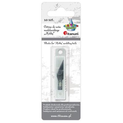 Opakowanie Ostrza wymienne do noża modelarskiego Hobby 10szt
