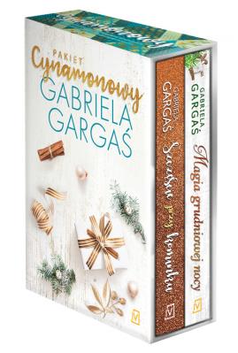 Okładka książki Pakiet cynamonowy Szczęście przy kominku/ Magia grudniowej nocy