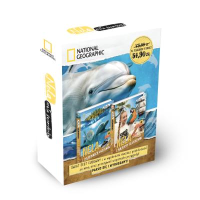 Okładka książki Pakiet Nela i skarby Karaibów / Nela i tajemnice oceanów