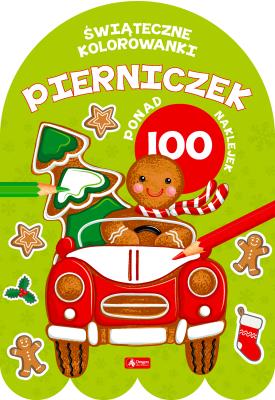 Okładka książki Pierniczek Kolorowanka z naklejkami