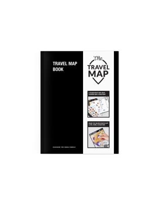 Opakowanie Planer zdrapka podróży Travel Map Book