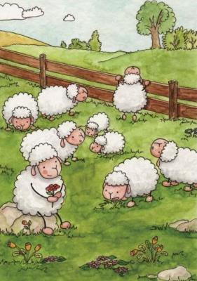 Okładka książki Pocztówka z kolorowanką - Nie bój się