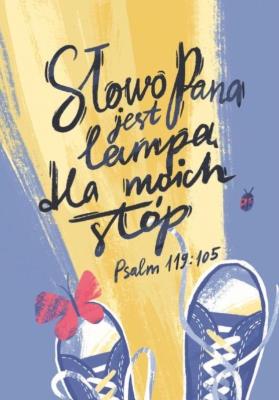 Okładka książki Pocztówka z kolorowanką - Słowo Pana jest lampą