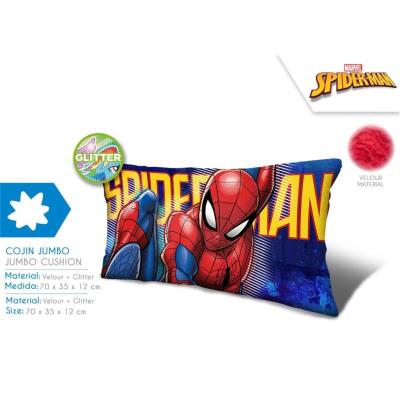 Opakowanie Poduszka z brokatem Spiderman 70cm MV15464V