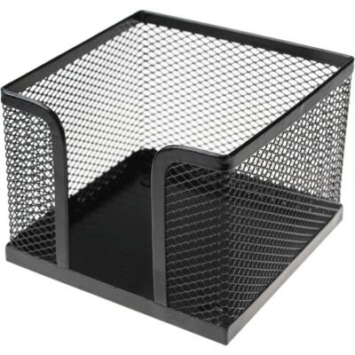 Opakowanie Pojemnik na kartki siatka czarny