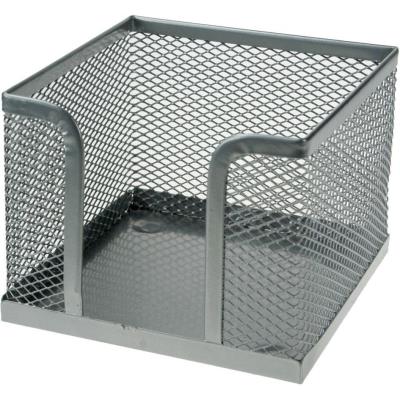 Opakowanie Pojemnik na kartki siatka srebrny