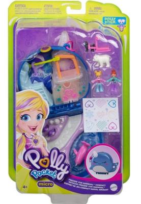 Opakowanie Polly Pocket. Freezin' Fun Narwhal Compact