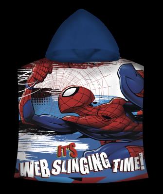 Opakowanie Poncho kąpielowe Spiderman 100x50cm MV15400M