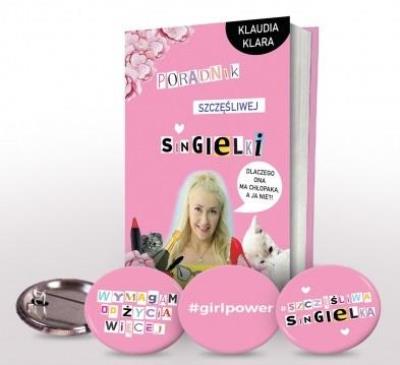 Okładka książki Poradnik szczęśliwej singielki