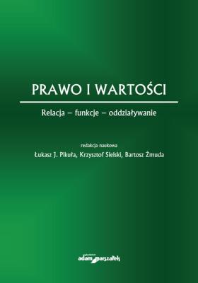 Okładka książki Prawo i wartości
