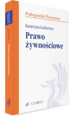 Prawo żywnościowe. Stan prawny wrzesień 2020.. Autor: Katarzyna Leśkiewicz. SmakLiter.pl Okładka książki Prawo żywnościowe. Stan prawny wrzesień 2020.