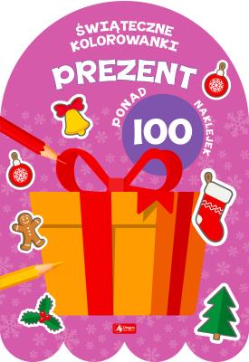 Okładka książki Prezent Kolorowanka z naklejkami