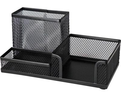 Opakowanie Przybornik na biurko Titanum czarny (M-851B) 200x100x100mm