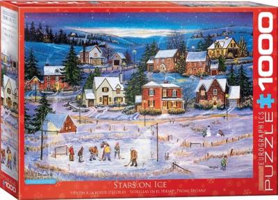 Opakowanie Puzzle 1000 Gwiazdy na lodzie